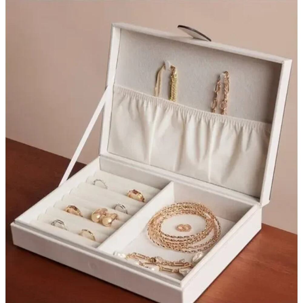 Radley London Jewelry Box – White Travel Storage Case NWT